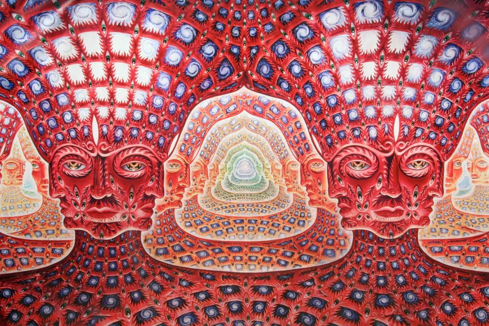 Consciousness invading the universe.