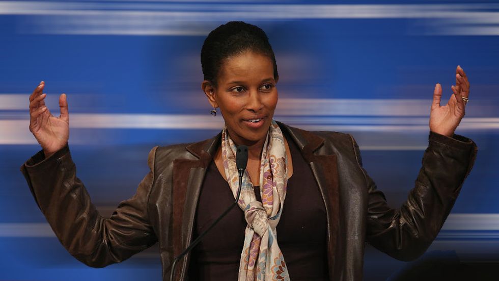 Activist and author Ayaan Hirsi Ali. (Photo by Mark Wilson/Getty Images)