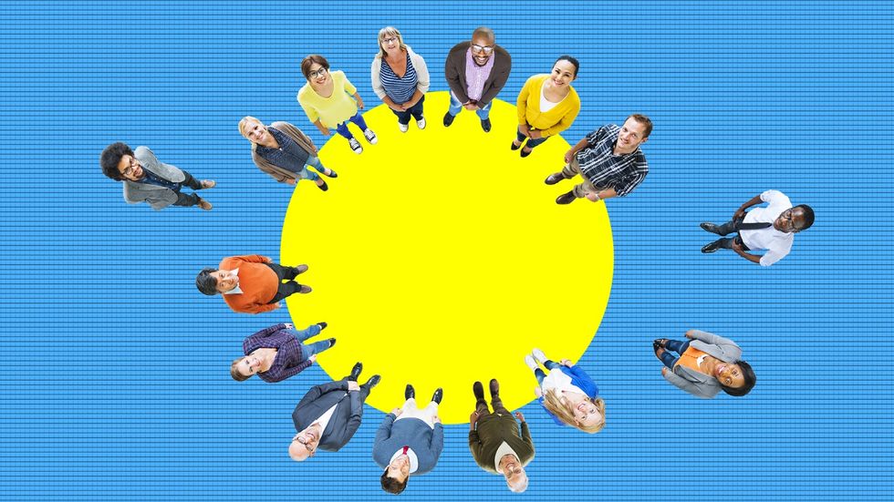 Inclusive meeting. Diversity requires inclusion to mean anything. Diversity requires inclusion to mean anything. (Shutterstock/Big Think)