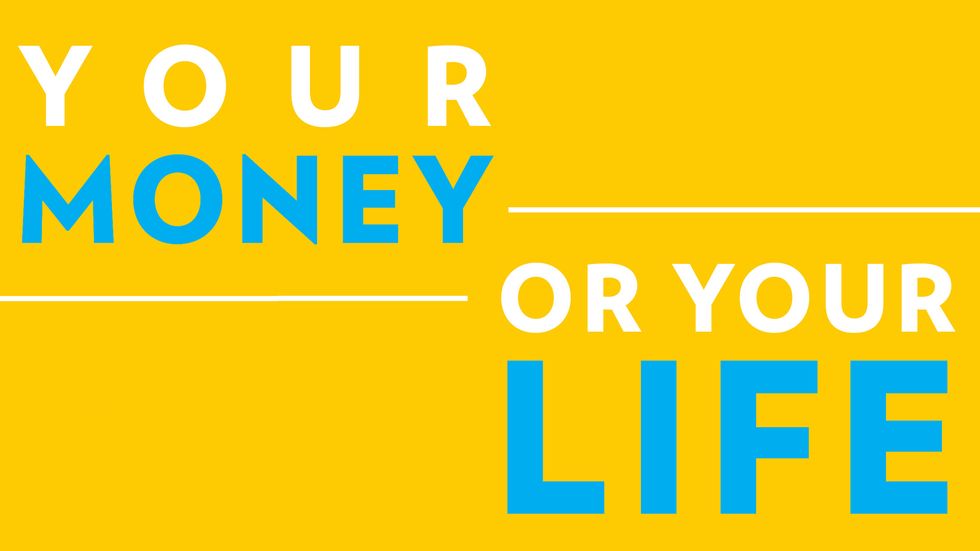 Cover image of Your Money or Your Life by Vicki Robin and Joe Dominguez