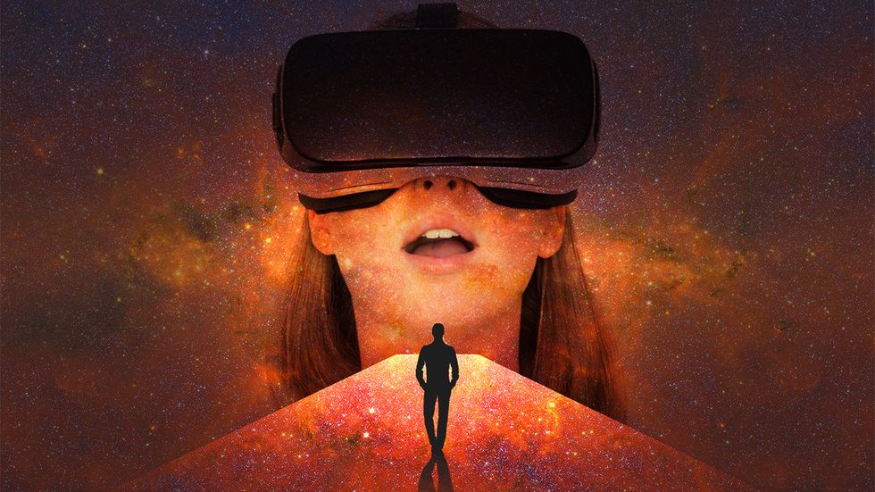 You are who you are because of your environment. What happens in a virtual world? (Image: Shutterstock/Big Think)