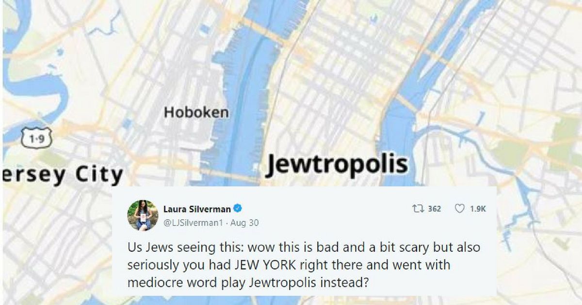 Jewish Twitter Is Roasting Some Vandal's Very Weak Attempt At Anti-Semitic Hate Speech