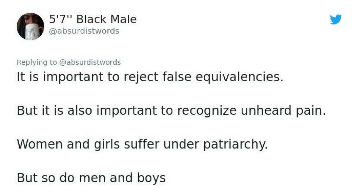 Man's Viral Twitter Thread Explains The Unspoken Damages The Patriarchy Causes Men