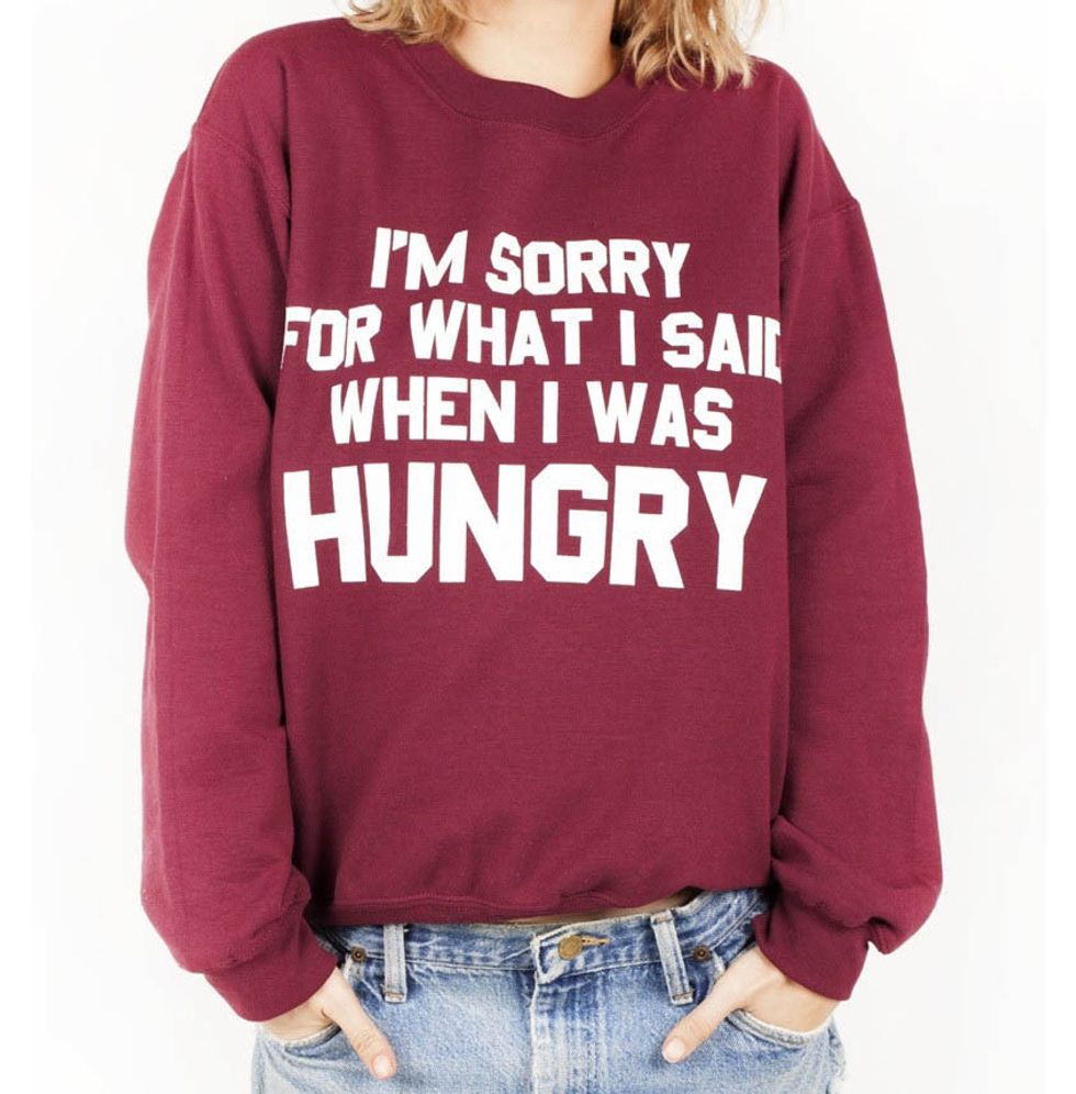 stay hungry sweatshirt