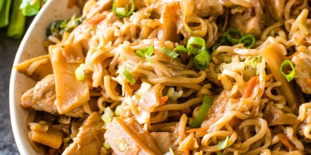 Pork Ramen Stir Fry My Recipe Magic