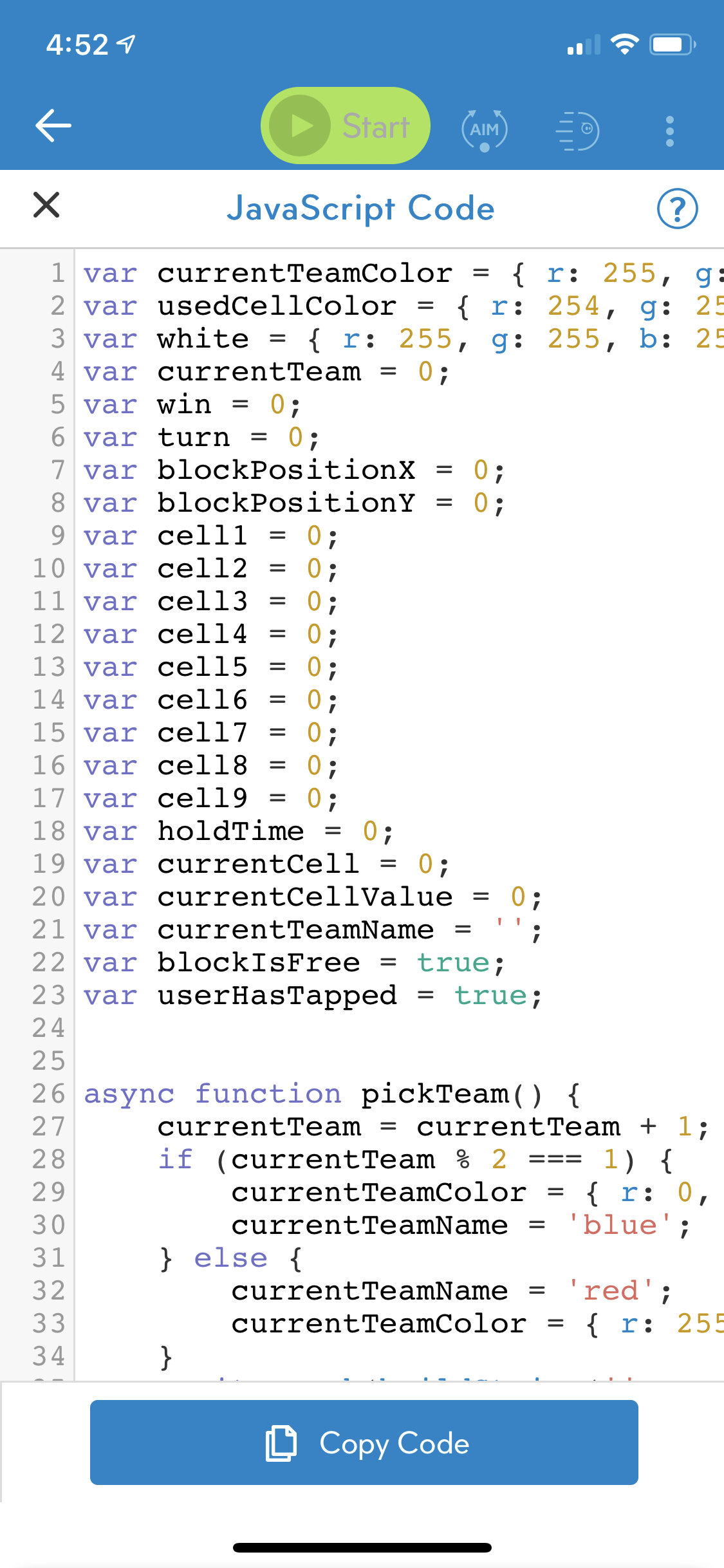 sphero mini javascript