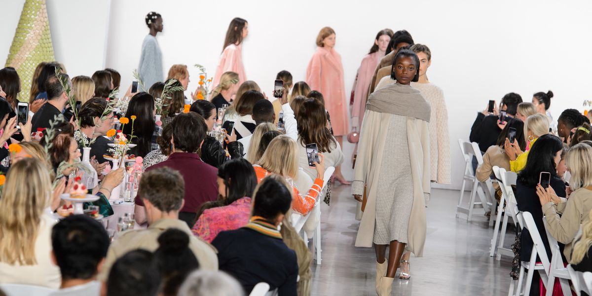 Mansur Gavriel Hosts High Tea On the Runway