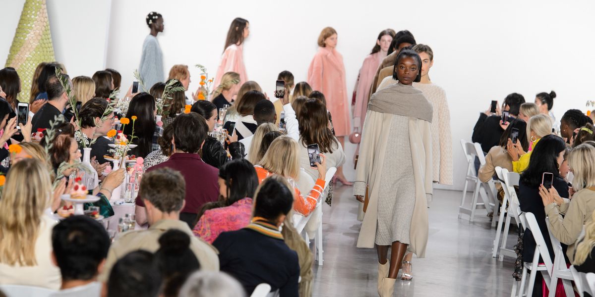 Mansur Gavriel Hosts High Tea On the Runway