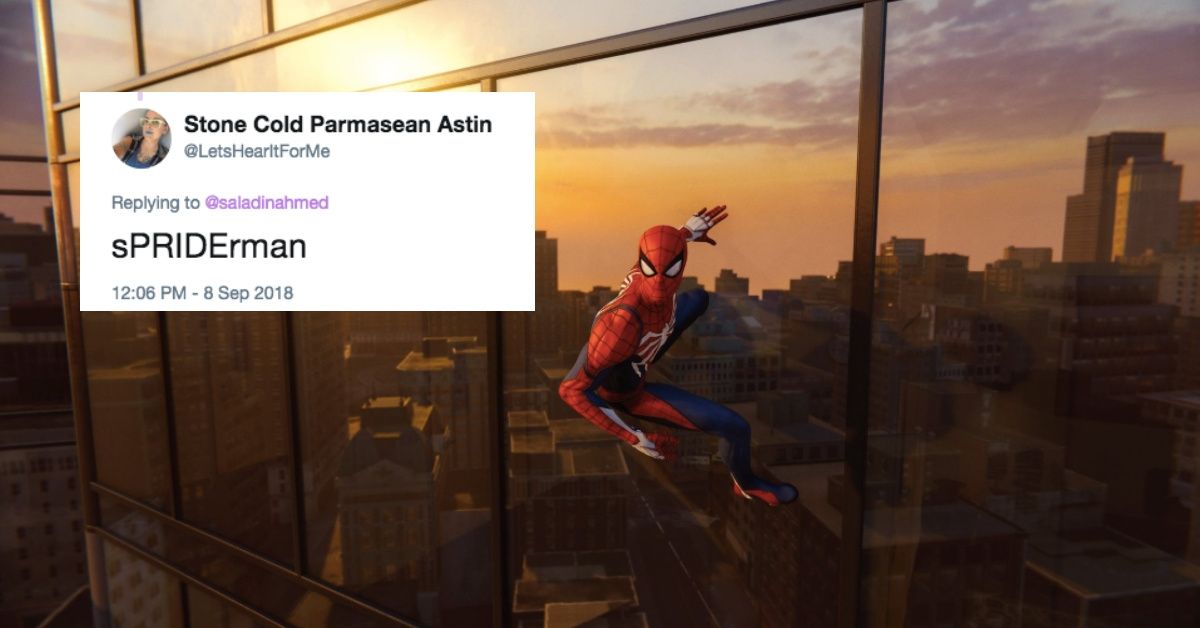 LGBTQ Gamers Are Feeling Pride Thanks To New 'Spider-Man' Video Game's Subtle Message Of Inclusion ❤️