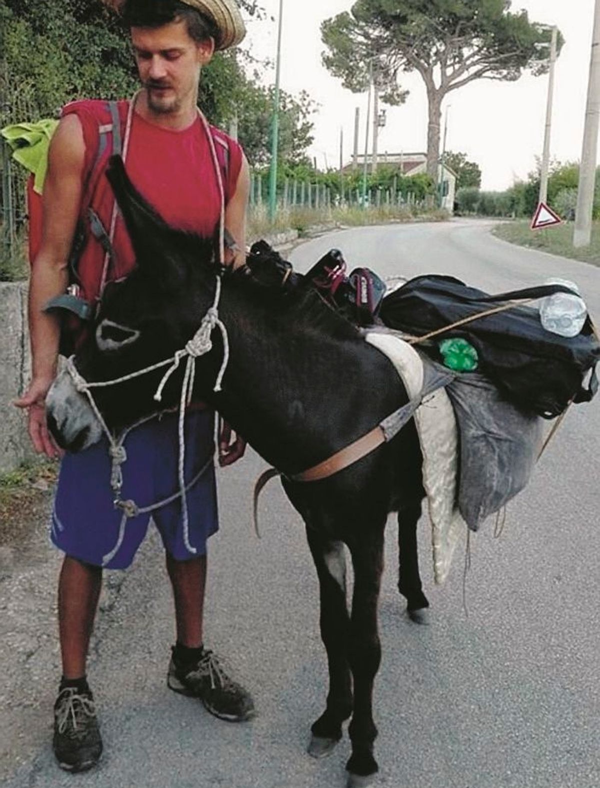 «Ho girato l’Italia con una star: l’asinello Piriddu»