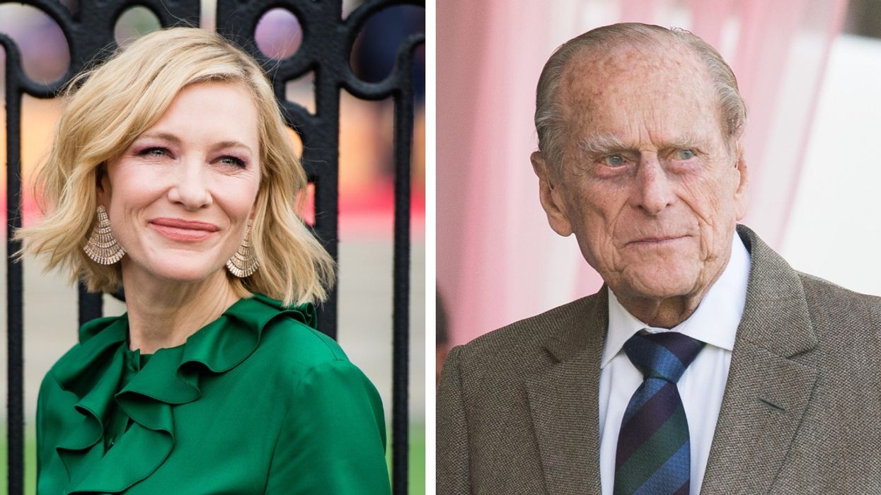 Cate Blanchett Reveals The Adorable Request Prince Philip Had For Her During Their Buckingham Lunch Date 😂