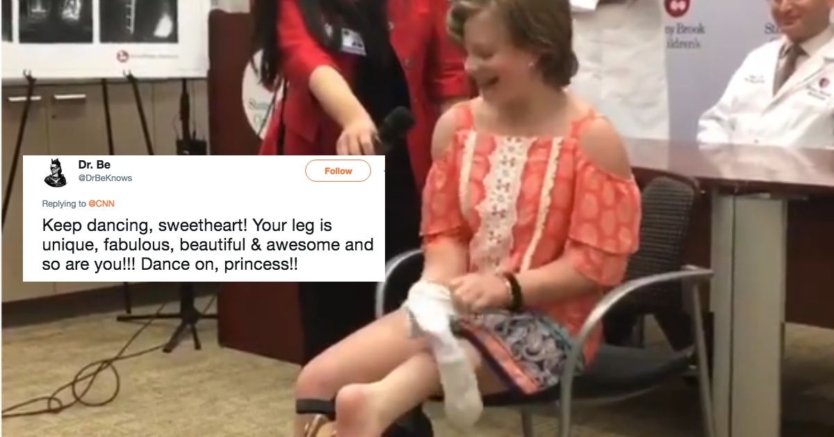 12-Year-Old Cancer Survivor Opts For Unusual Surgery To Turn Her Ankle Into A Knee So She Can Still Dance ЁЯШотЭдя╕П