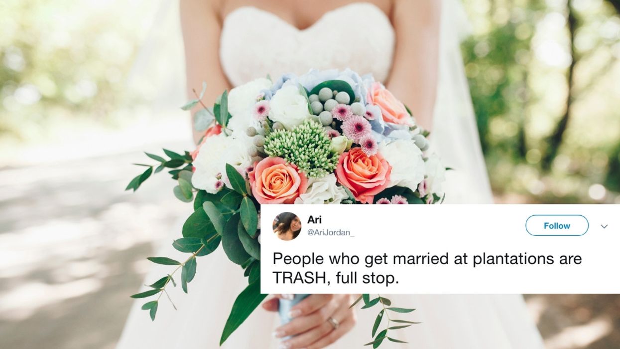 Bride Tries To Call Out Black Bridesmaid For Dropping Out Of Plantation Wedding—And It Doesn't Go Over Too Well