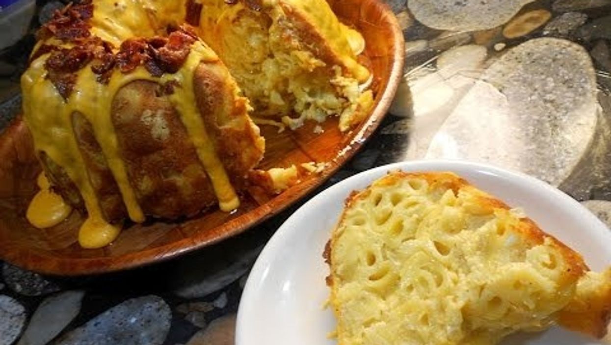 Mac-and-cheese Bundt cake is a thing and we have our forks ready
