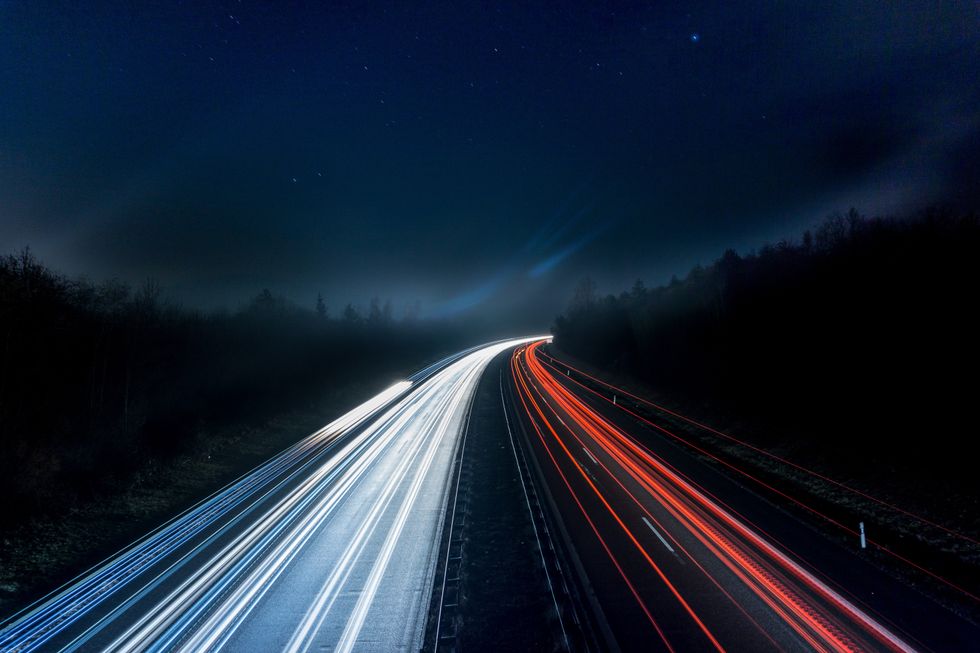 https://www.pexels.com/photo/light-trails-on-highway-at-night-315938/