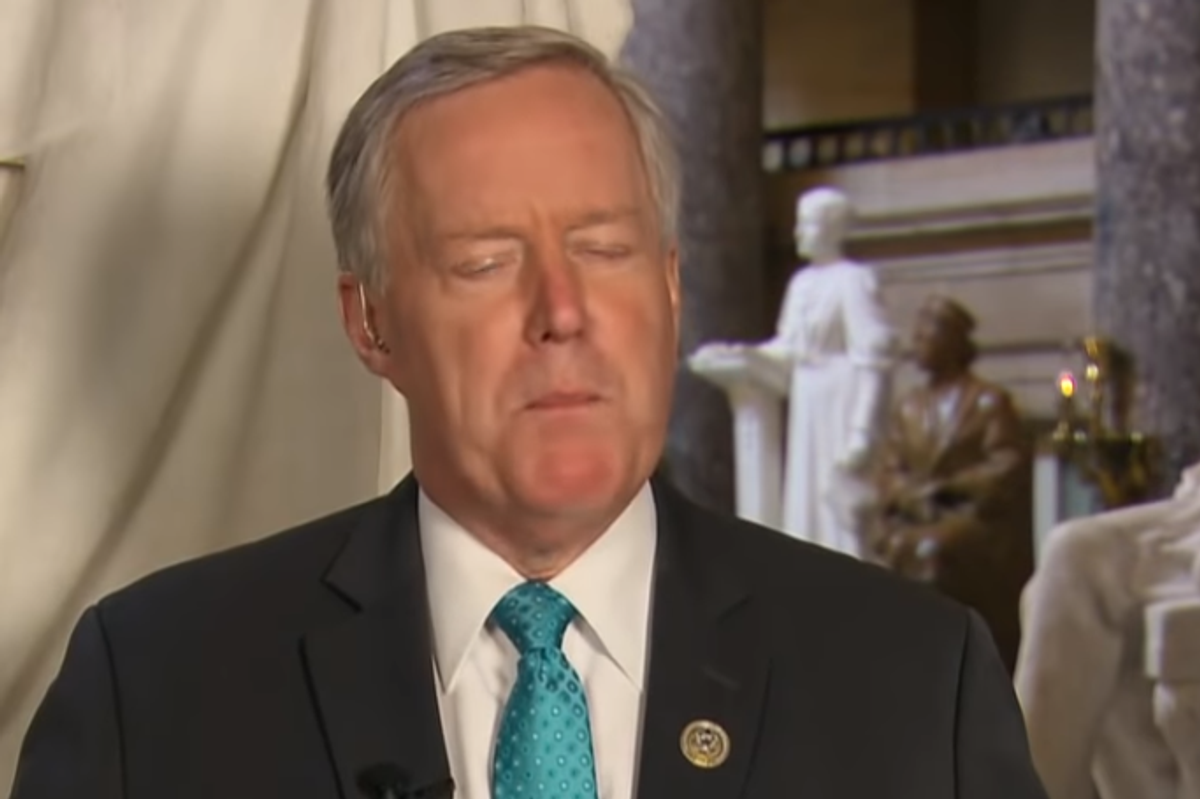 Mark Meadows Aims To Shoot Self In D*ck, Takes Out Half Of Fox News In The Process