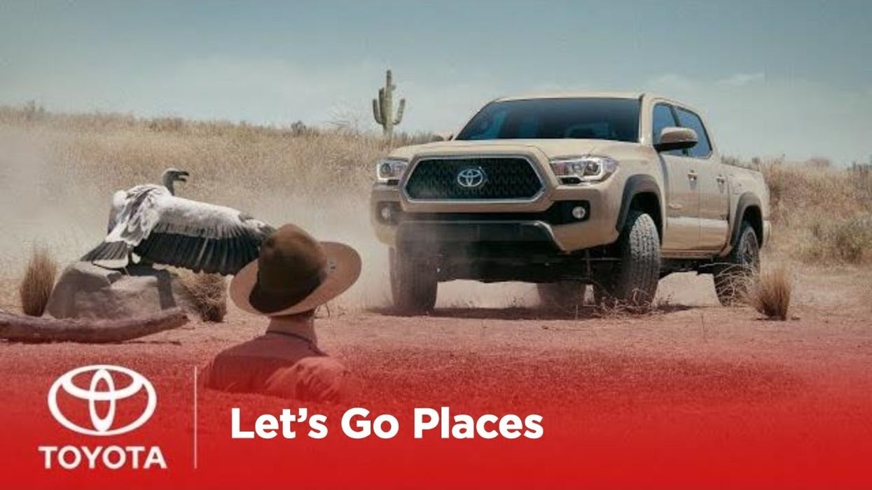 Toyota commercial introduces Truck Norris to the world. Buckle up