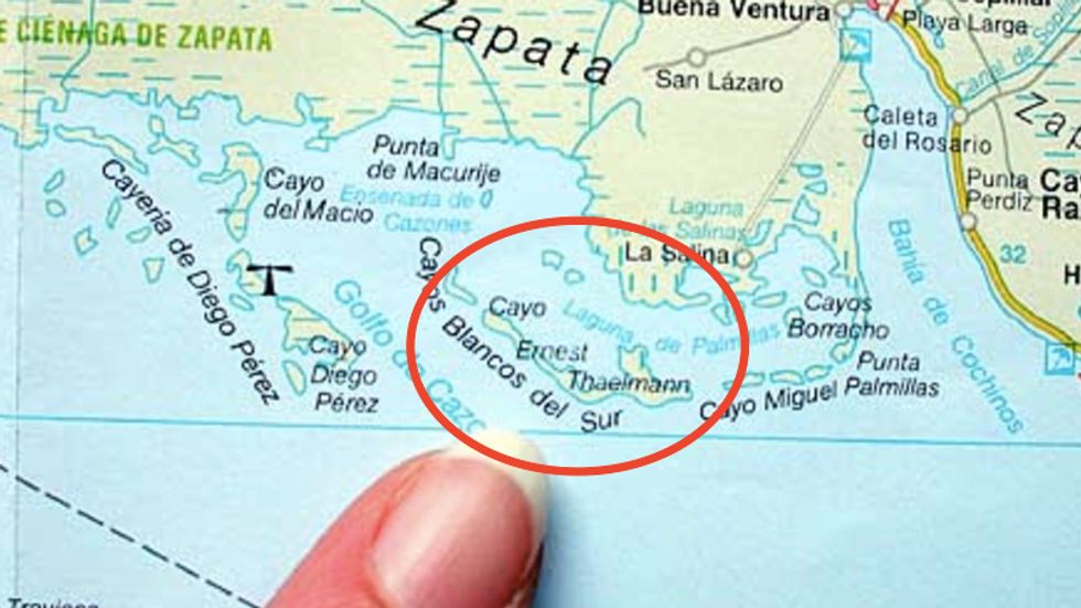 A Tiny Island off Cuba May be the Last Surviving Bit of East Germany