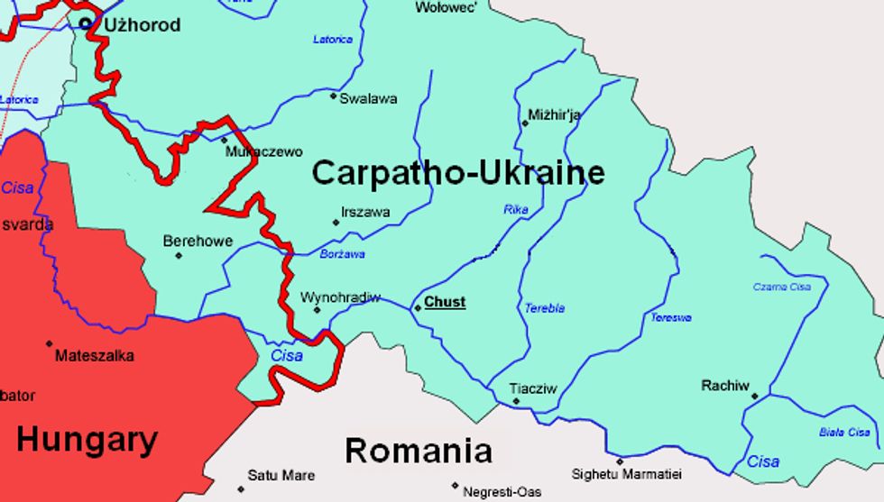 Carpatho-Ukraine, Independent For Only 24 Hours