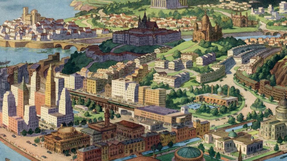 A Map of the Ideal City, Anno 1951