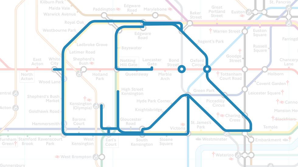 Meet the Zoo Hiding in the Tube Map