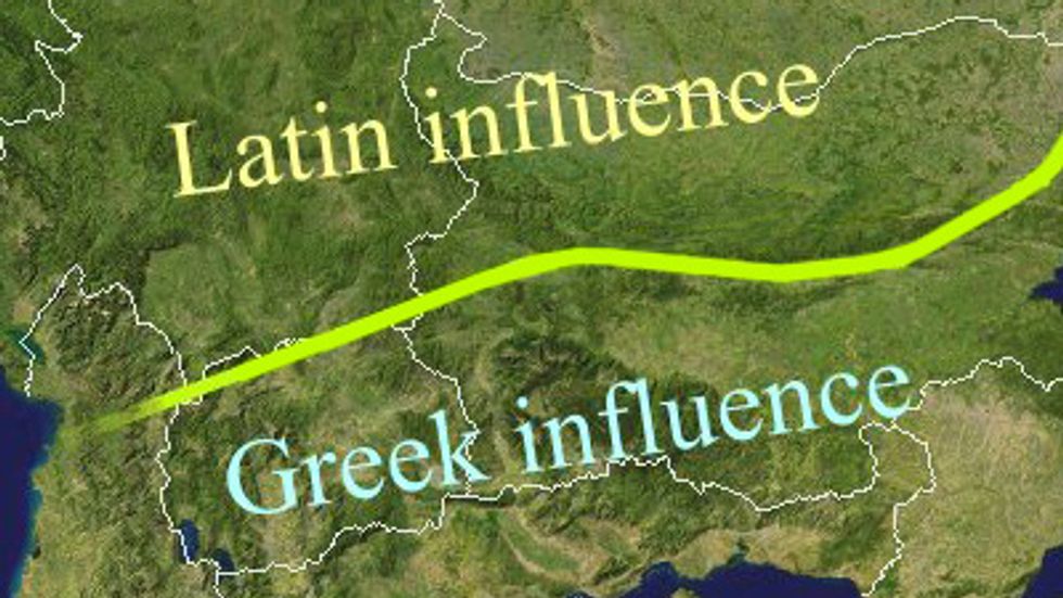 The Jireček Line