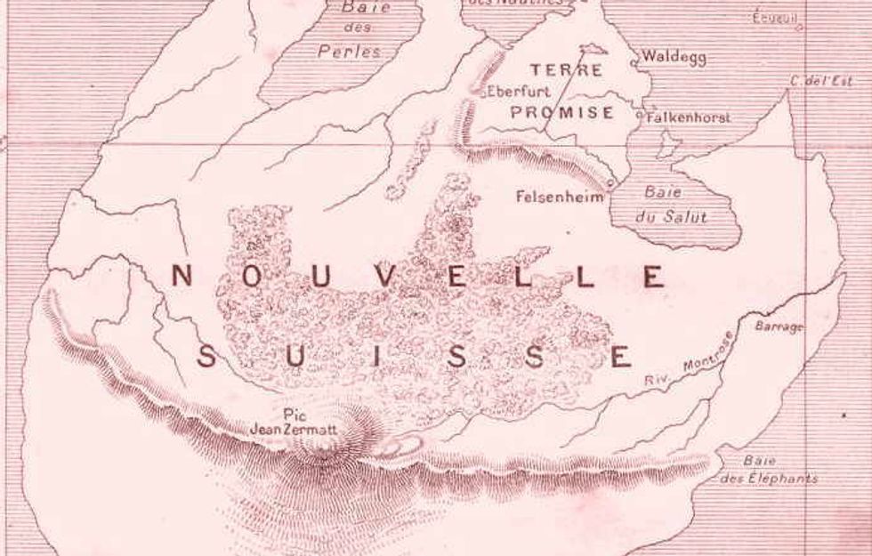 New Switzerland, Jules Verne's Imaginary Shipwreck Sanctuary
