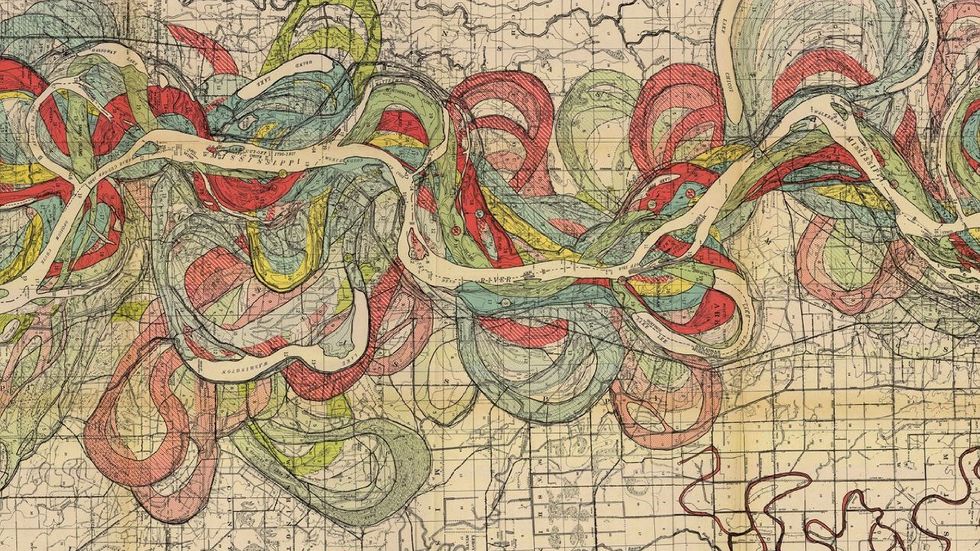 See the Mississippi Shift Like A Snake