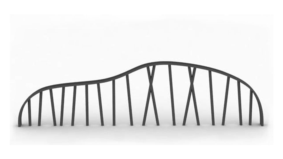 Car-Cycle Rack: Reclaiming Parking Space for Bikes