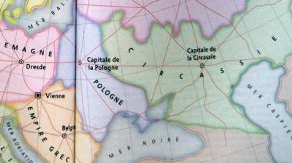 The Map of 20th-century Europe, as Predicted in 1863