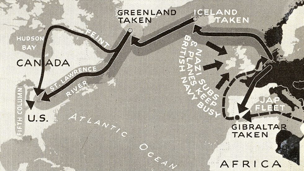 Six Scenarios for an Axis Invasion of America