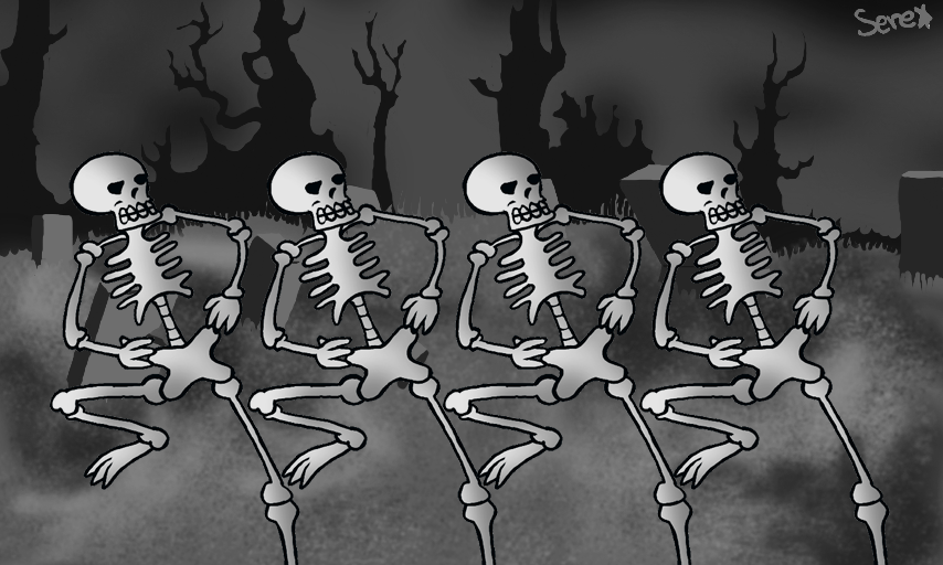 Spooky Scary Skeletons Wallpapers  Wallpaper Cave