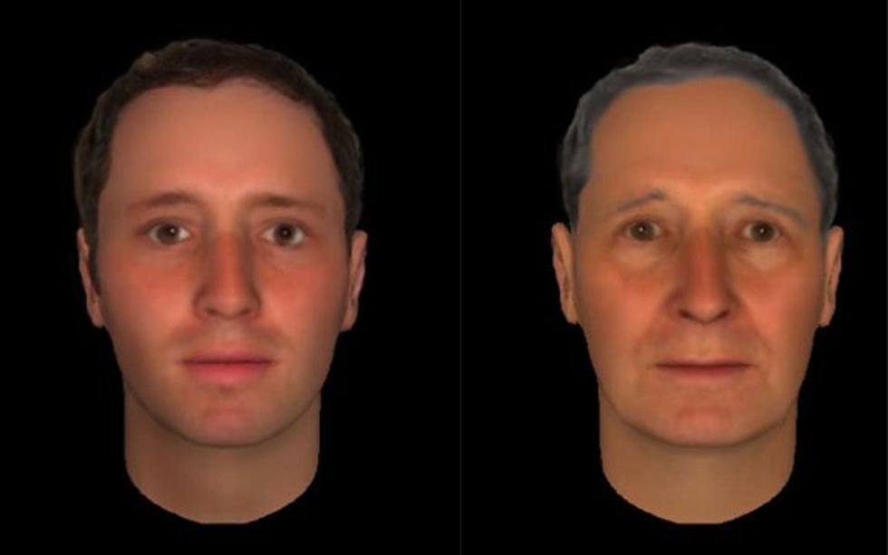 When Reason Falters, It's Age-Morphing Apps and Virtual Reality to the Rescue