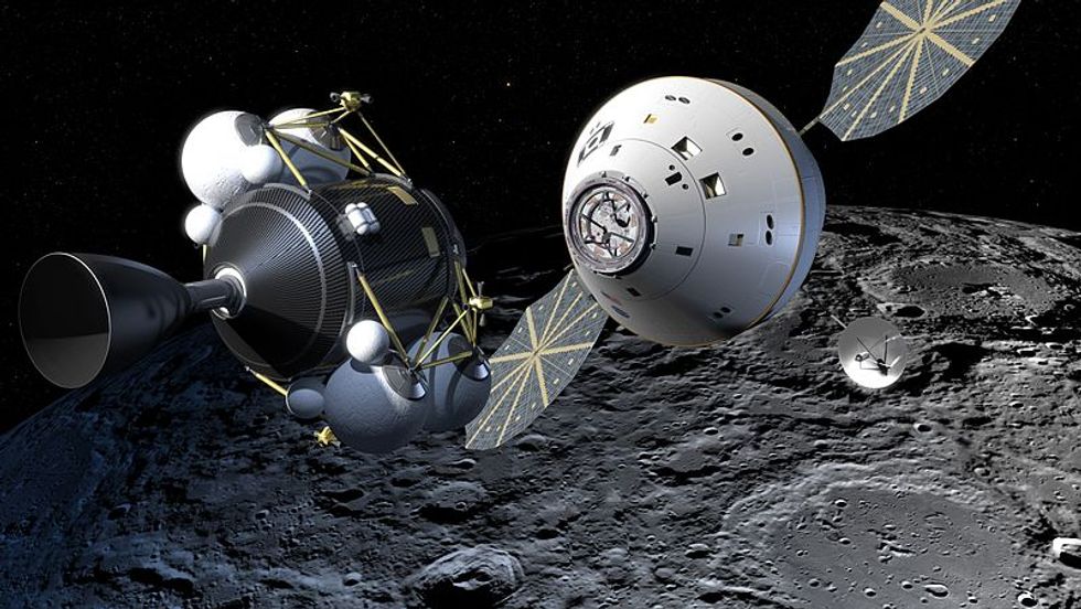 Space Capsule Aims for Asteroids, Martian Moons
