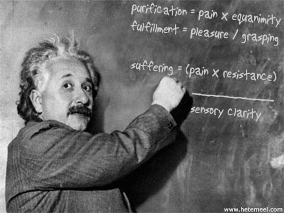 You Are Not an Equation