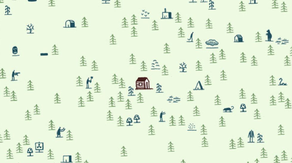 A Map of a Holiday in Hell