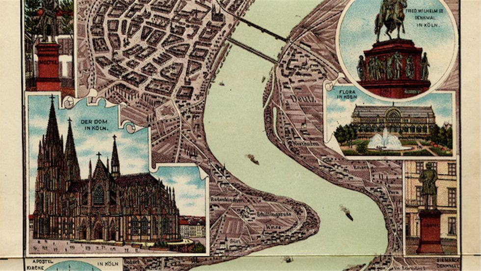 Down the Rhine and Back in Time: A Map from Tourism's Younger Days