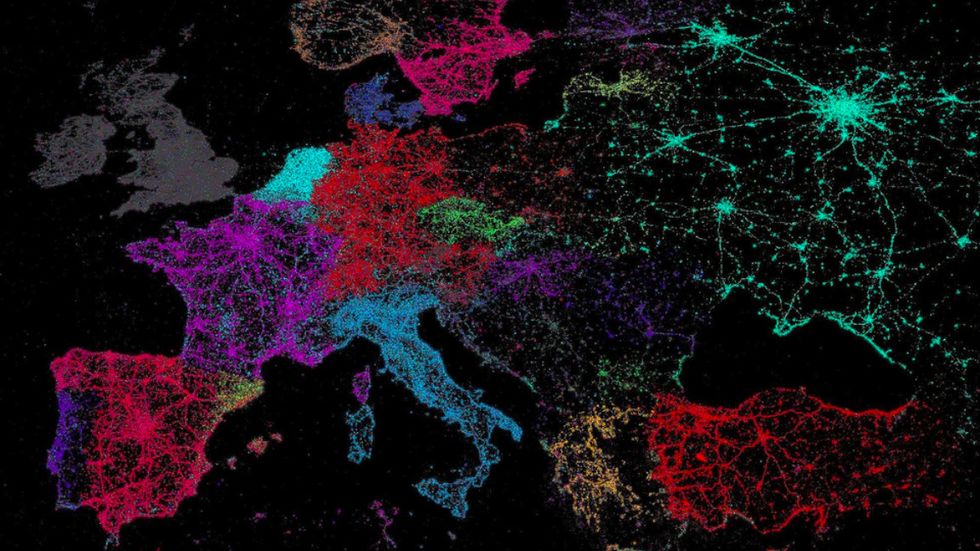 Vive le tweet! A Map of Twitter's Languages