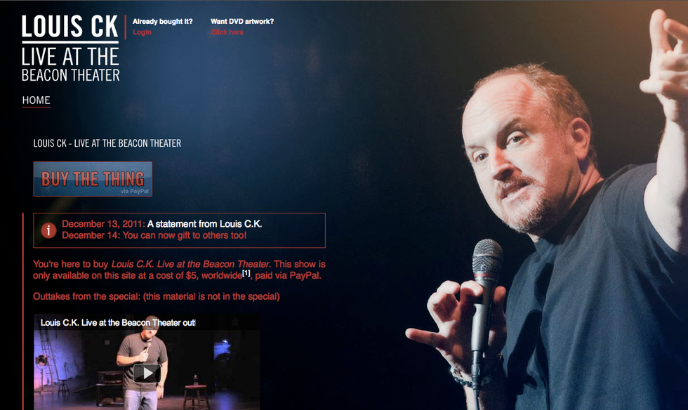 For Louis CK, the Future of Content is No Laughing Matter