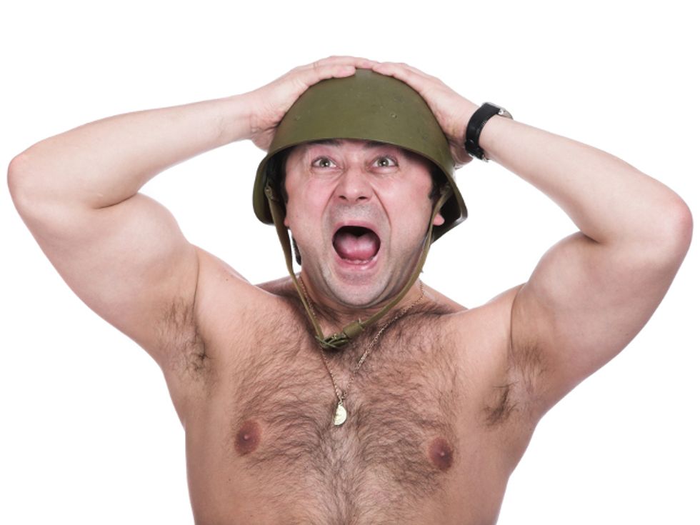 Men: too Emotional for Military Professionalism