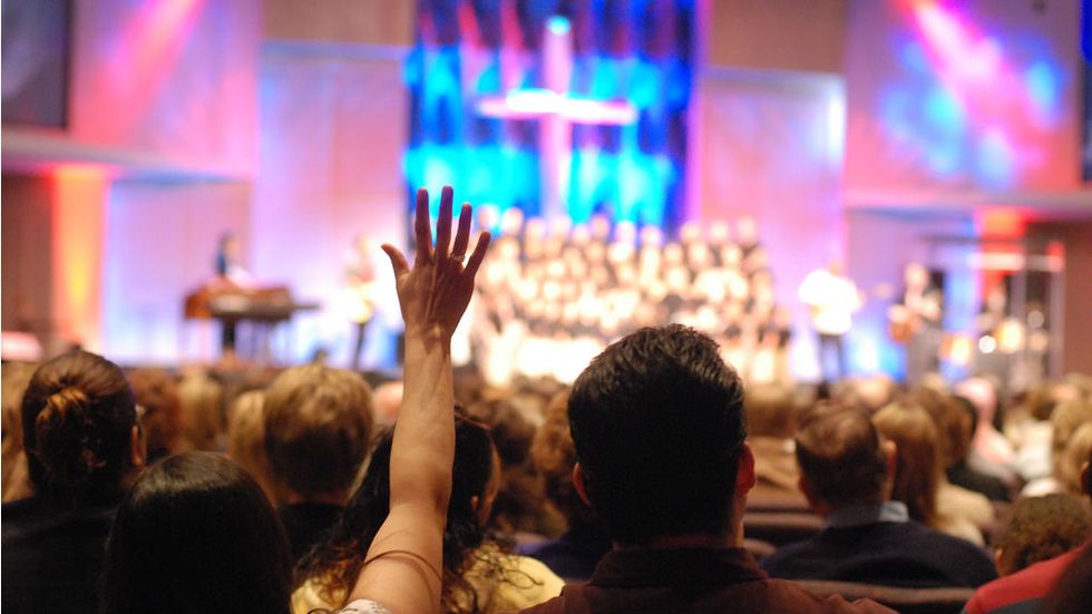 Easter at the Megachurch