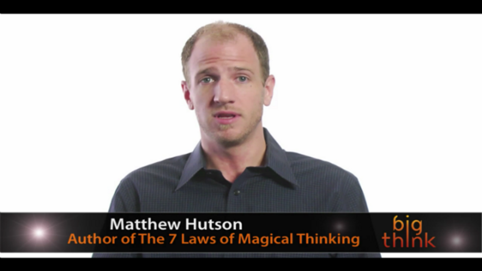How Irrational Beliefs Keep Us Happy, Healthy, and Sane: Matthew Hutson LIVE on Big Think