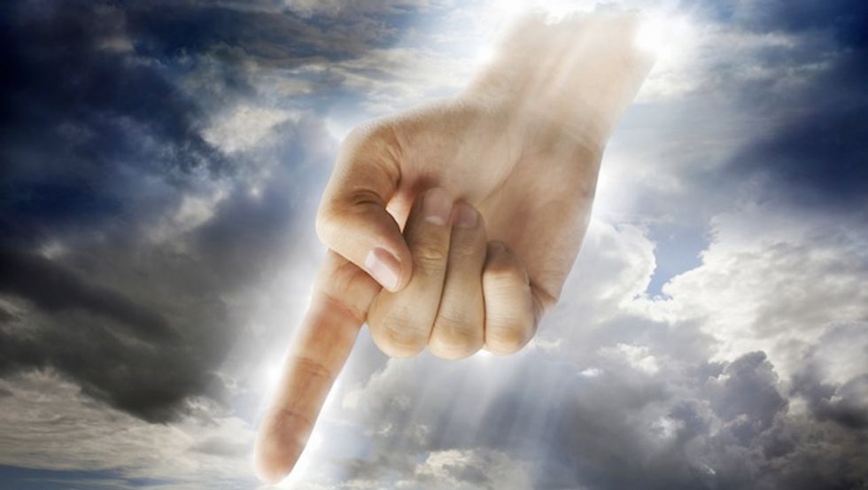 When God Falls Out of the Sky