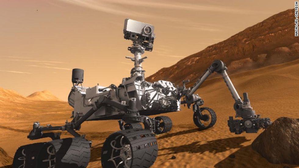 NASA Goes for the Gold with Curiosity