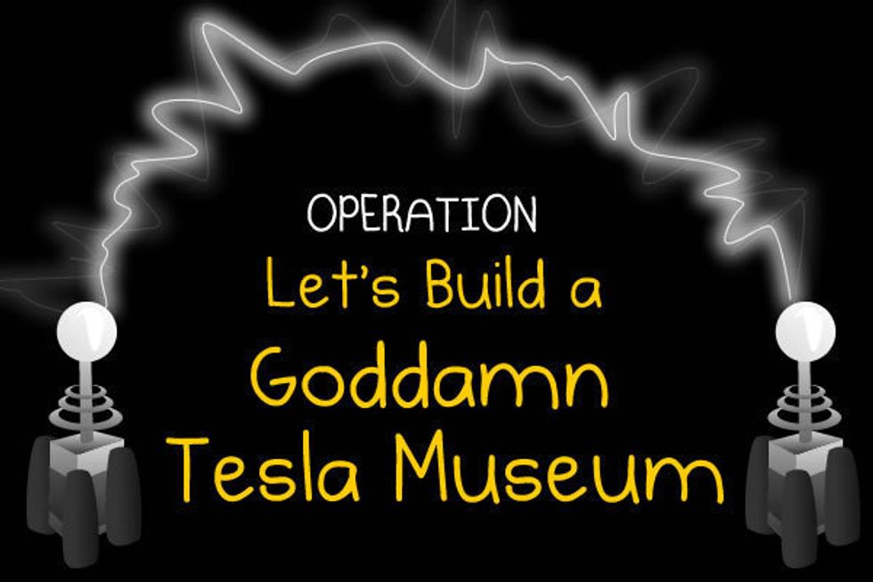 The Internet builds a Goddamn Tesla Museum