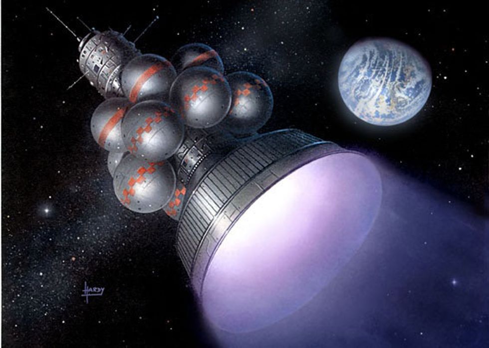 Dreams of NewSpace: Interstellar Flight in 100 Years