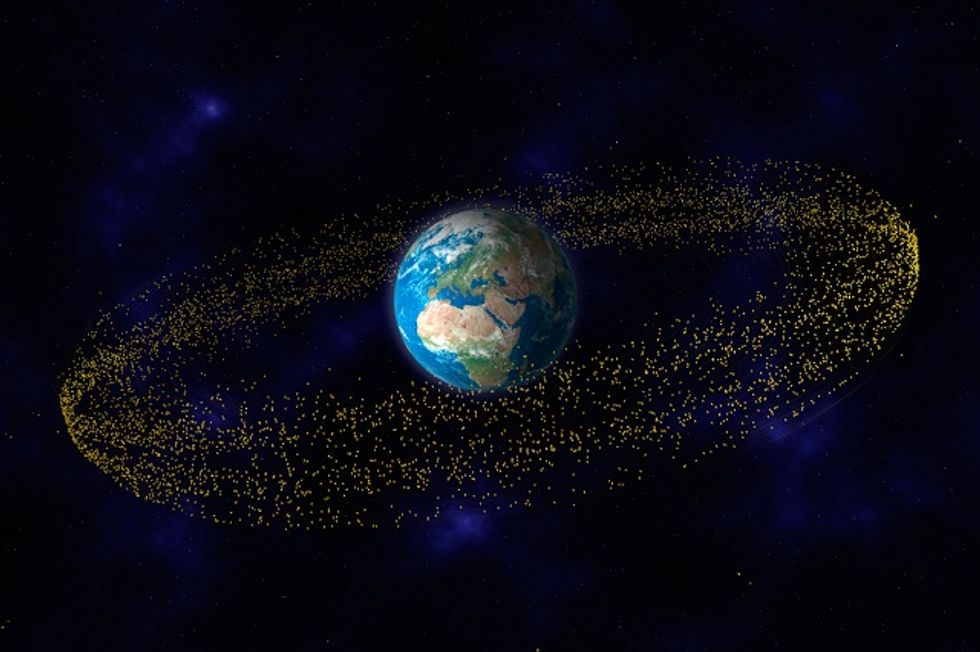 To Clean Up Space Junk, Use A Harpoon
