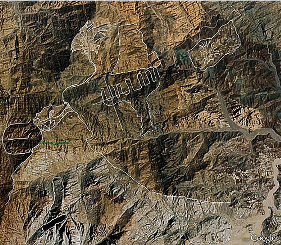 A Map of Jesus, Etched in Arabian Rock