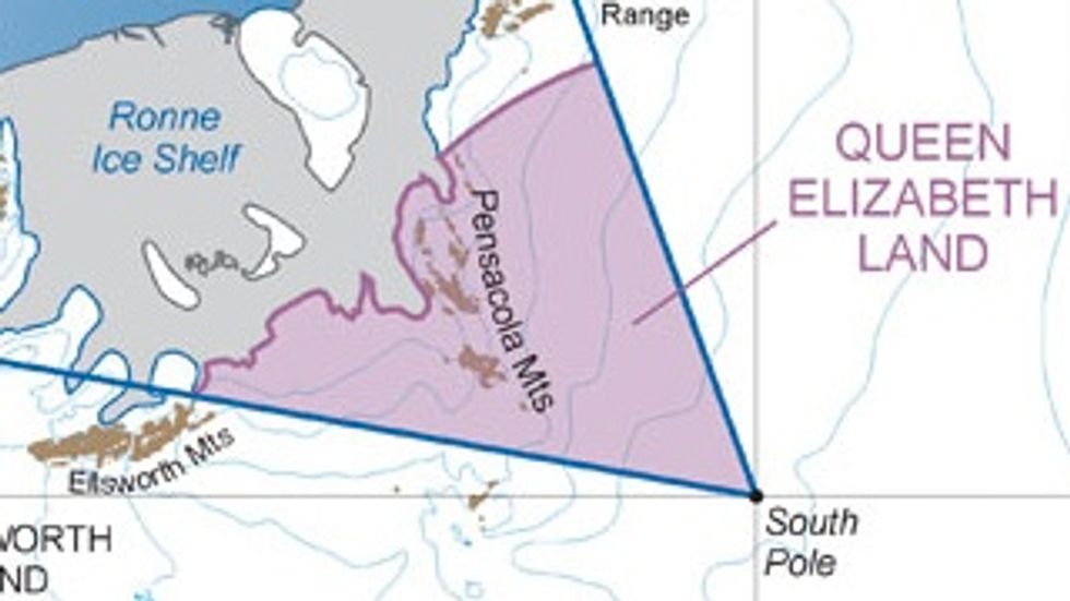 Elizabeth II, Queen of the South Pole