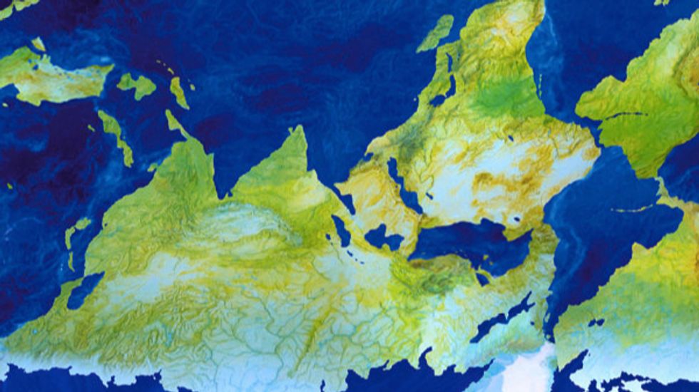 Upside Down or Downside Up, this World Map Looks True in Both Directions